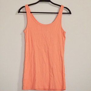 LOFT Pink scoop neck tank top